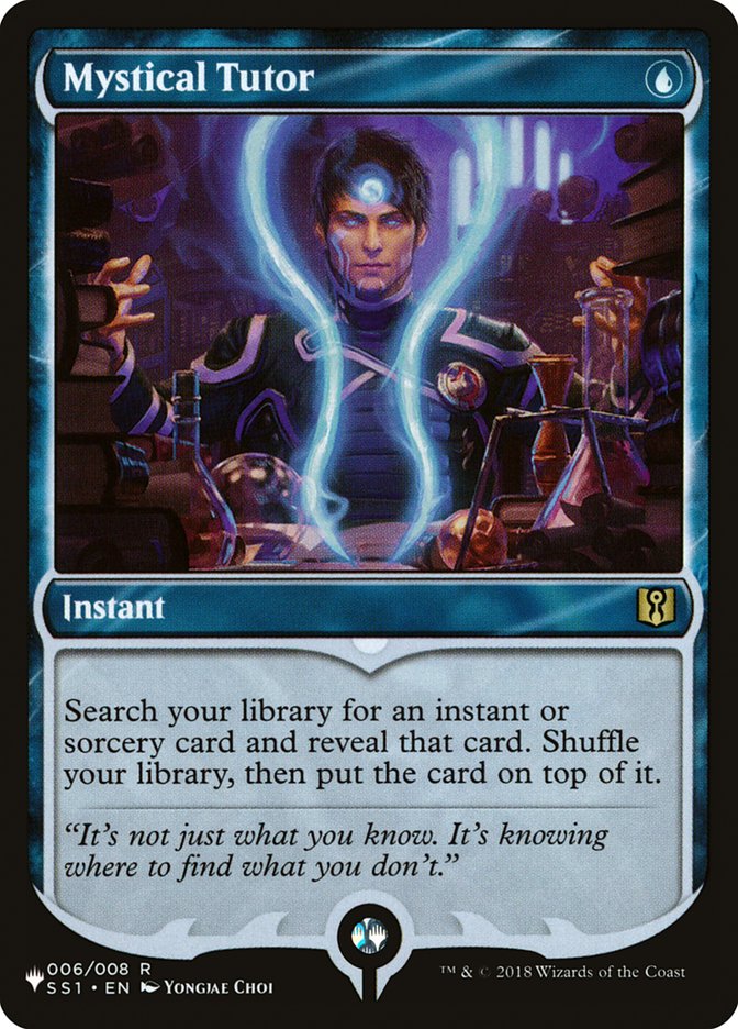 Mystical Tutor [The List] | Enigma On Main