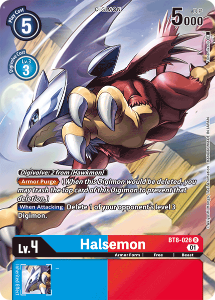 Halsemon [BT8-026] (Alternate Art) [New Awakening] | Enigma On Main