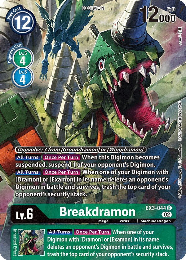 Breakdramon [EX3-044] (Alternate Art) [Draconic Roar] | Enigma On Main