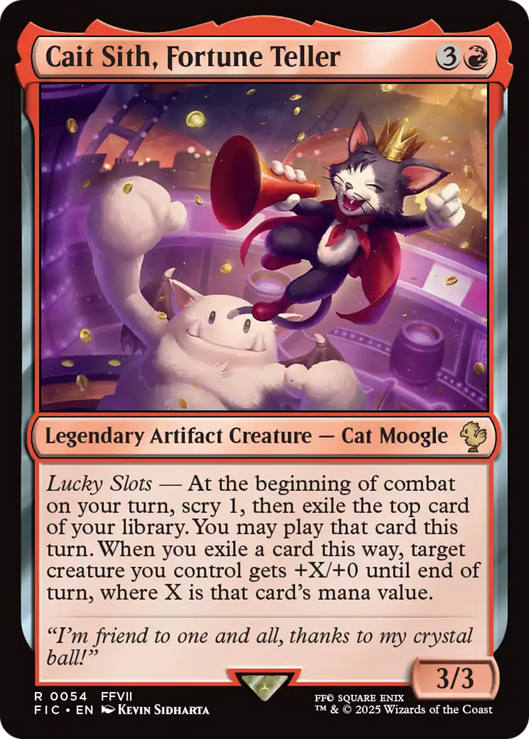 Cait Sith, Fortune Teller [FINAL FANTASY Commander] | Enigma On Main