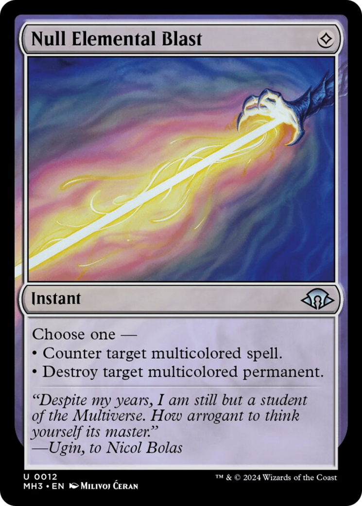 Null Elemental Blast [Modern Horizons 3] | Enigma On Main