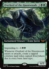 Overlord of the Hauntwoods (Extended Art) [Duskmourn: House of Horror] | Enigma On Main