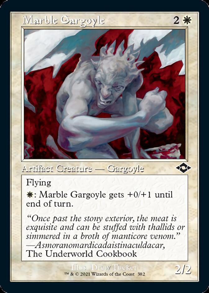 Marble Gargoyle (Retro Foil Etched) [Modern Horizons 2] | Enigma On Main