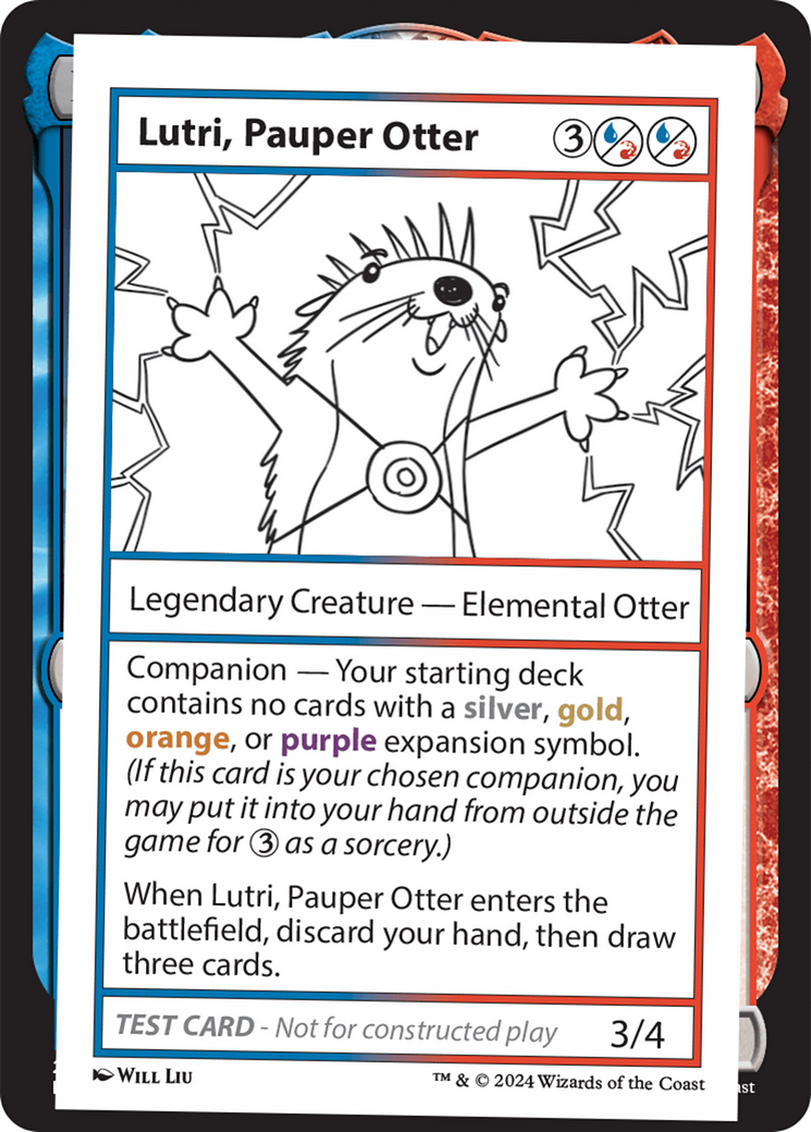 Lutri, Pauper Otter [Mystery Booster 2 Playtest Cards] | Enigma On Main