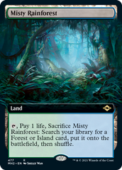 Misty Rainforest (Extended Art) [Modern Horizons 2] | Enigma On Main