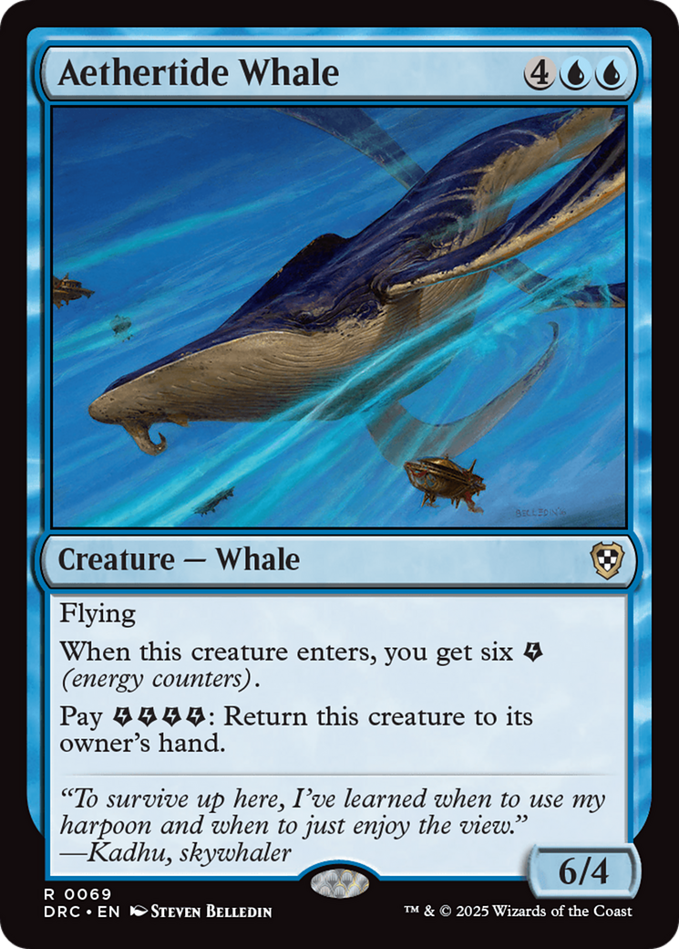 Aethertide Whale [Aetherdrift Commander] | Enigma On Main