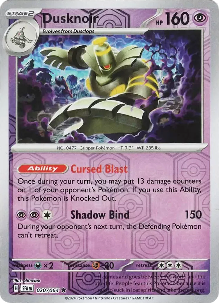 Dusknoir (020/064) [Scarlet & Violet: Shrouded Fable] | Enigma On Main