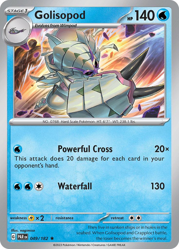 Golisopod (049/182) [Scarlet & Violet: Paradox Rift] | Enigma On Main