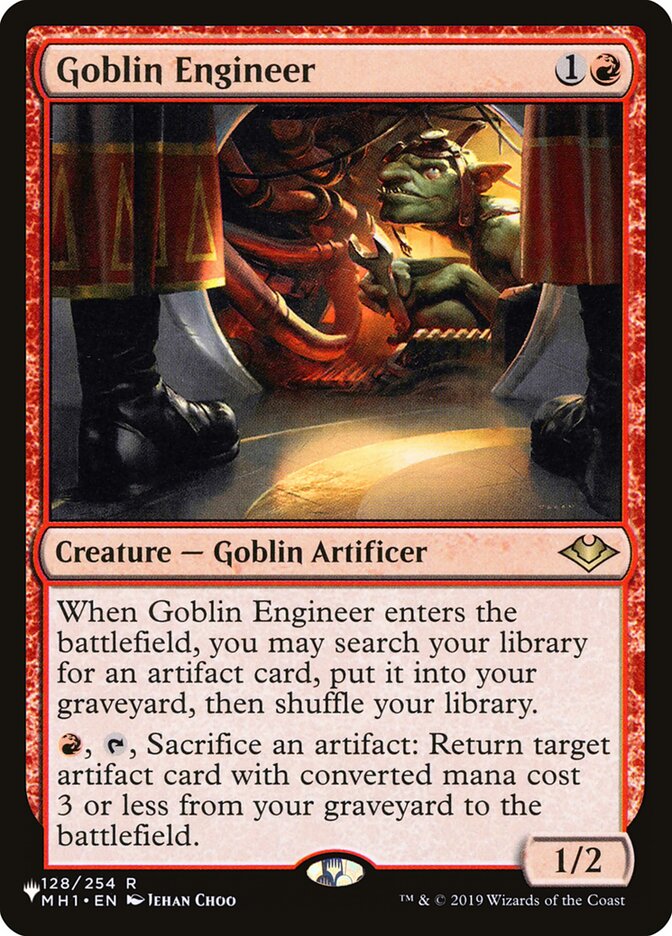 Goblin Engineer [Secret Lair: Heads I Win, Tails You Lose] | Enigma On Main