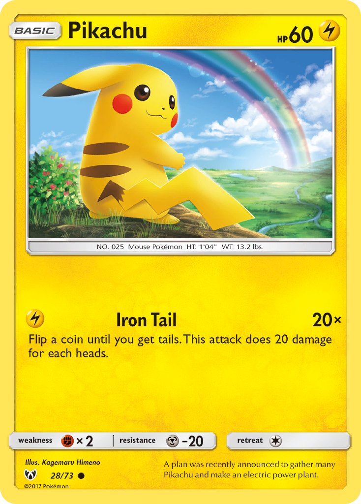 Pikachu (28/73) (Water Web Holo) [Miscellaneous Cards] | Enigma On Main