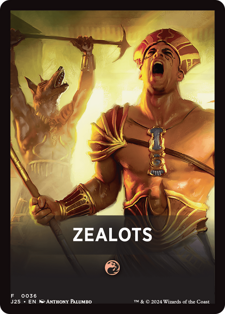 Zealots Theme Card [Foundations Jumpstart Front Cards] | Enigma On Main