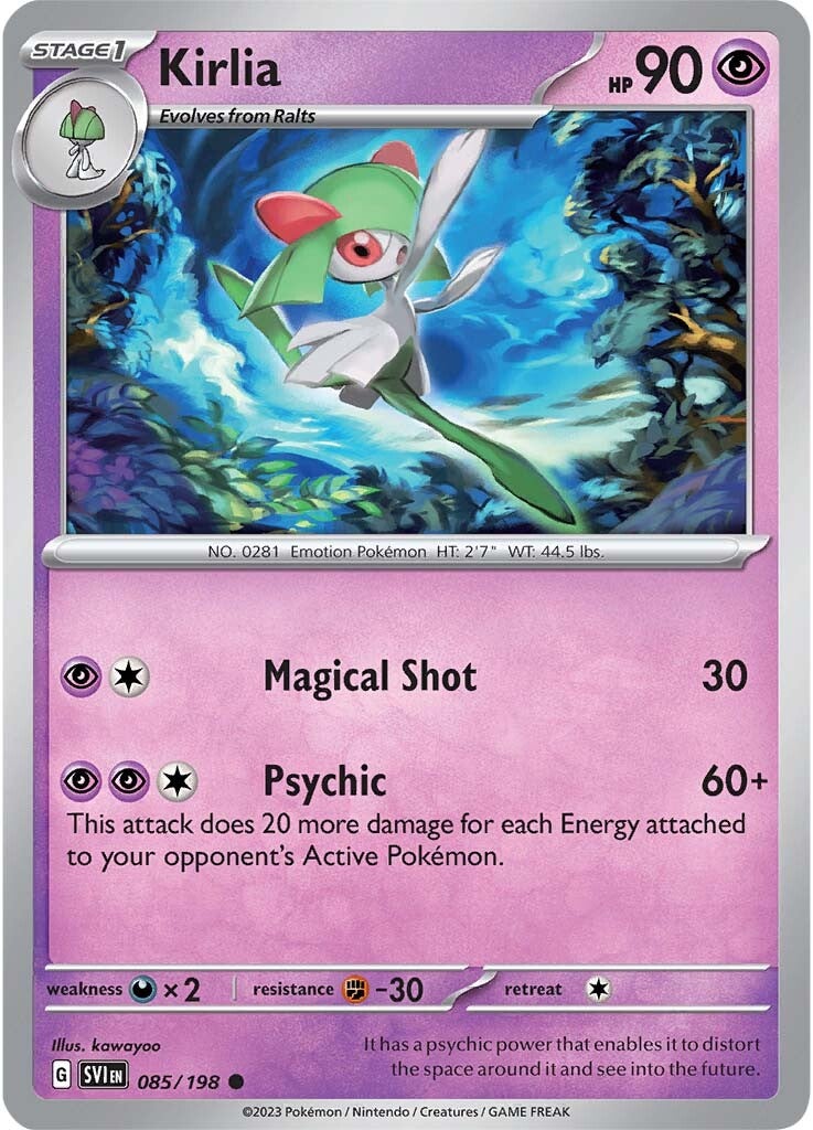 Kirlia (085/198) [Scarlet & Violet: Base Set] | Enigma On Main