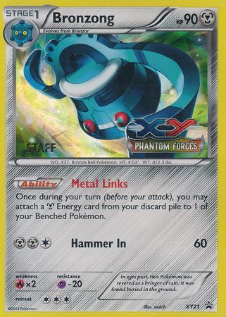 Bronzong (XY21) (Staff) [XY: Black Star Promos] | Enigma On Main