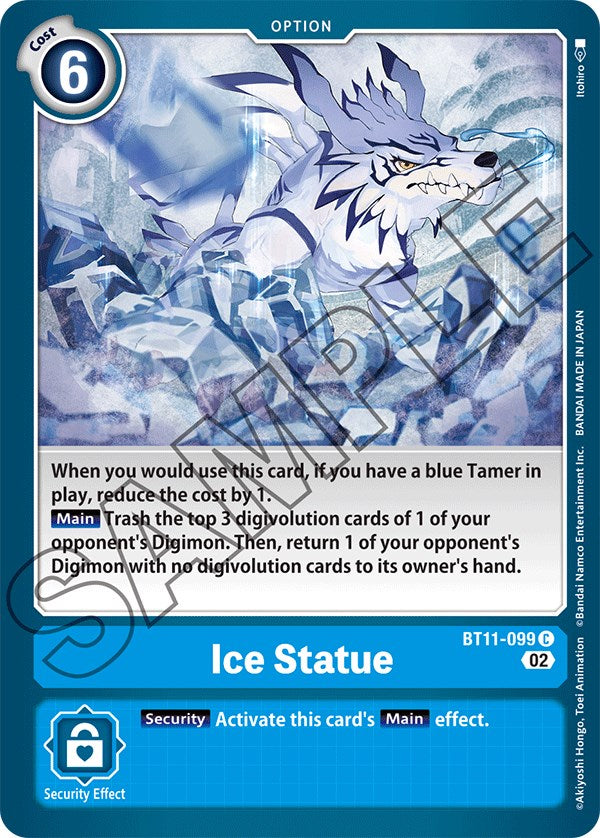 Ice Statue [BT11-099] [Dimensional Phase] | Enigma On Main