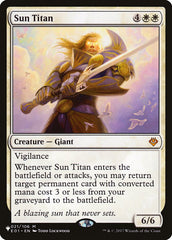 Sun Titan [The List] | Enigma On Main