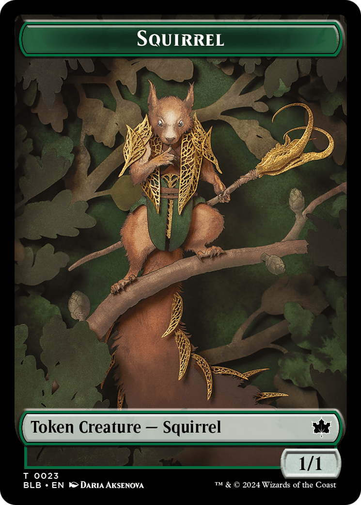 Squirrel Token [Bloomburrow Tokens] | Enigma On Main