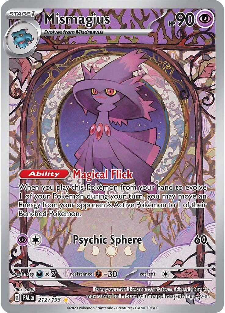 Mismagius (212/193) [Scarlet & Violet: Paldea Evolved] | Enigma On Main