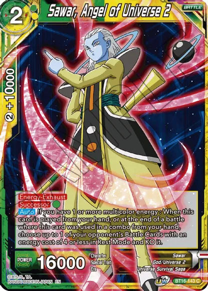 Sawar, Angel of Universe 2 (BT16-143) [Realm of the Gods] | Enigma On Main