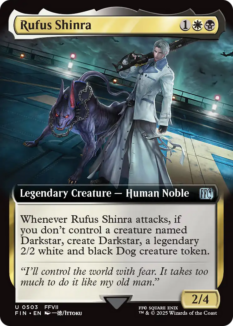 Rufus Shinra (Extended Art) [FINAL FANTASY] | Enigma On Main