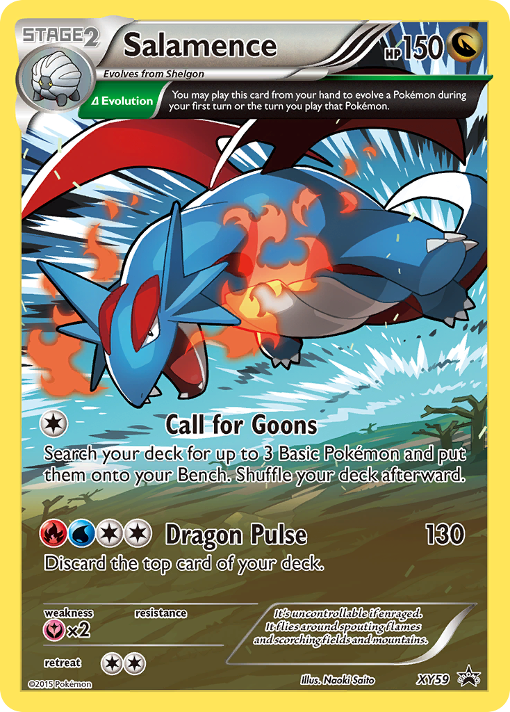 Salamence (XY59) [XY: Black Star Promos] | Enigma On Main