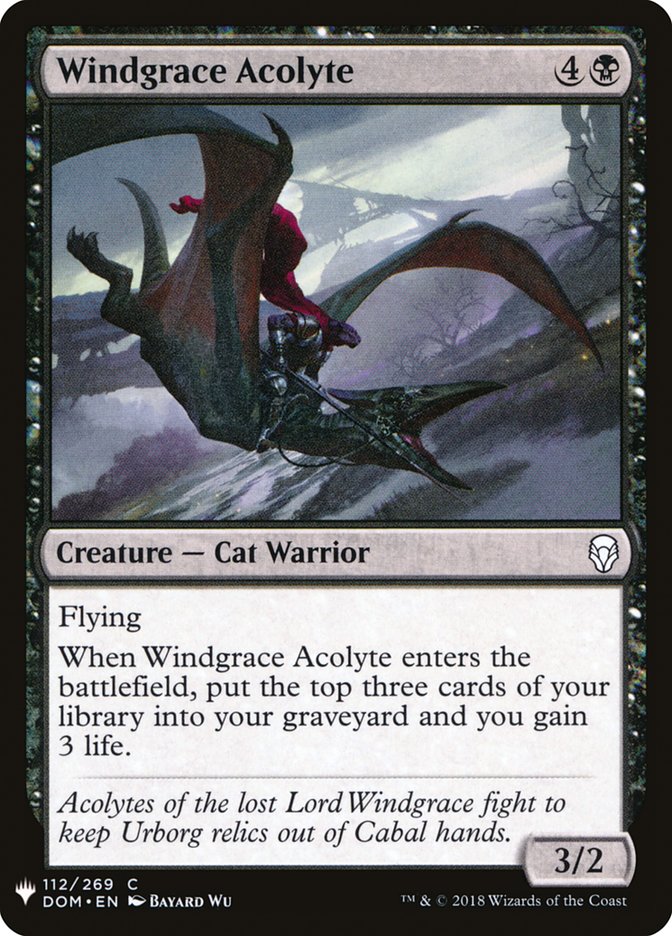 Windgrace Acolyte [Mystery Booster] | Enigma On Main