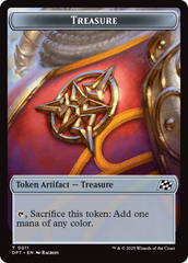 Nalaar Aetherjet // Treasure Double-Sided Token [Aetherdrift Tokens] | Enigma On Main