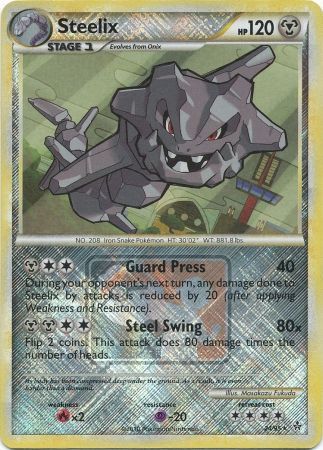 Steelix (24/95) (League Promo) [HeartGold & SoulSilver: Unleashed] | Enigma On Main