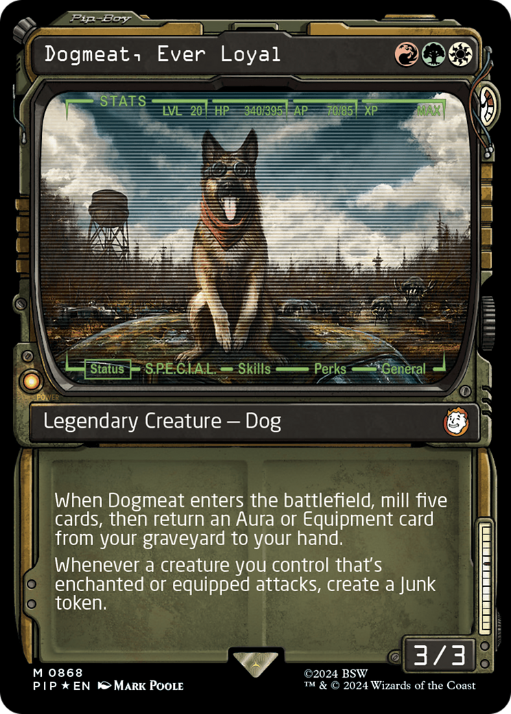 Dogmeat, Ever Loyal (Showcase) (Surge Foil) [Fallout] | Enigma On Main