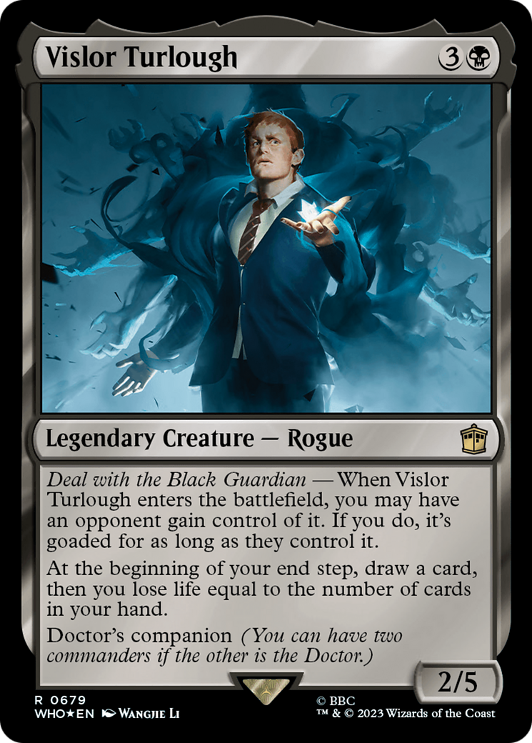 Vislor Turlough (Surge Foil) [Doctor Who] | Enigma On Main