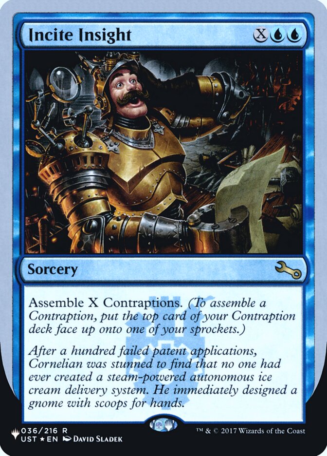 Incite Insight (Unfinity Foil Edition) [The List] | Enigma On Main
