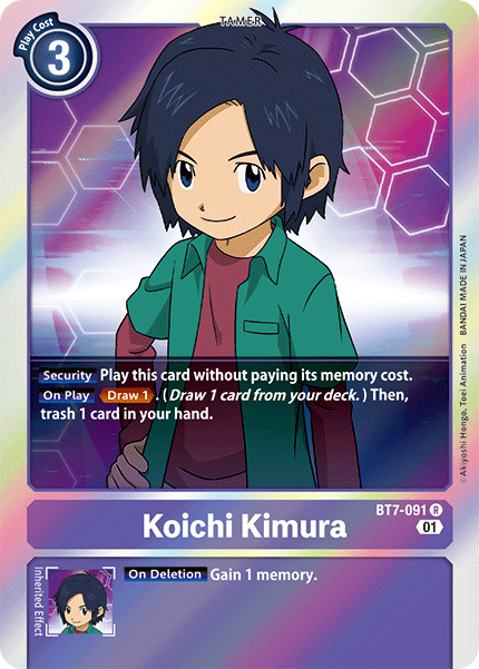 Koichi Kimura [BT7-091] [Next Adventure] | Enigma On Main