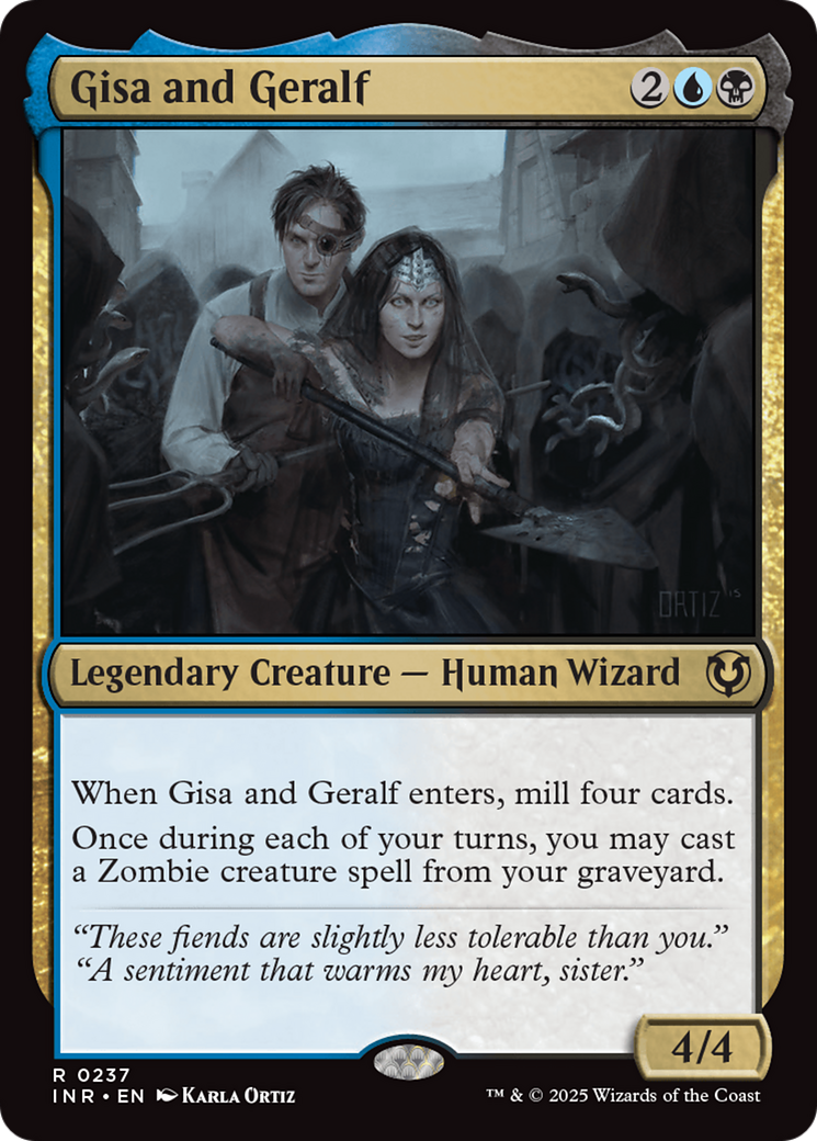 Gisa and Geralf [Innistrad Remastered] | Enigma On Main