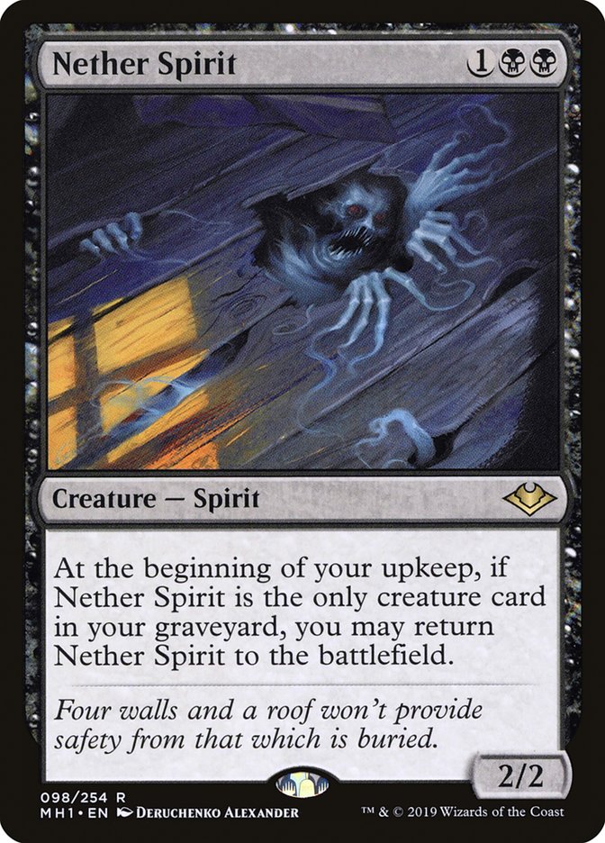 Nether Spirit [Modern Horizons] | Enigma On Main