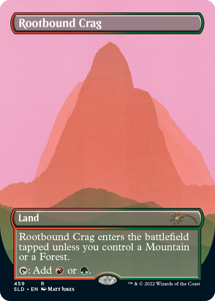 Rootbound Crag (Borderless) [Secret Lair Drop Series] | Enigma On Main