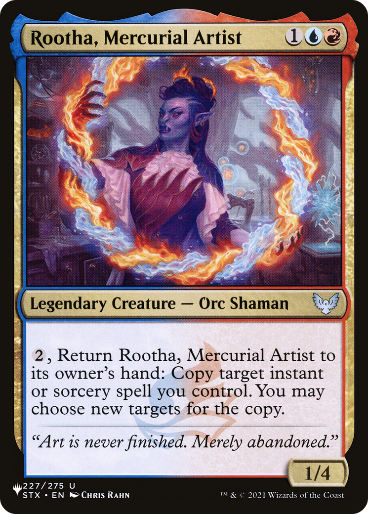 Rootha, Mercurial Artist [The List Reprints] | Enigma On Main