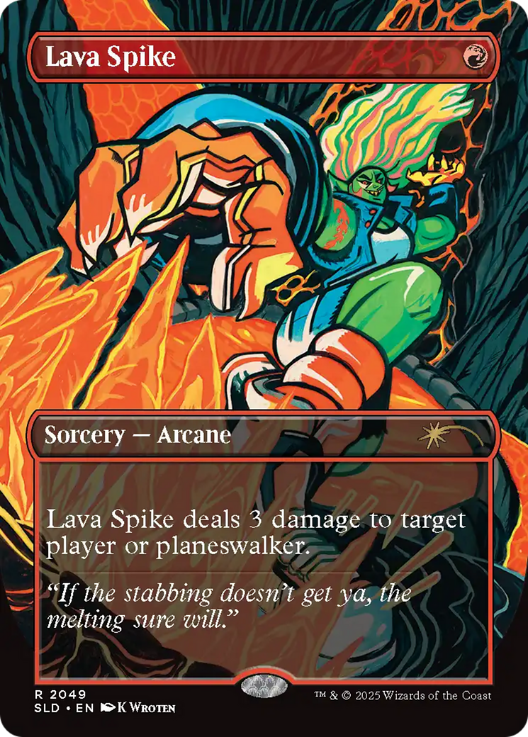 Lava Spike (2049) [Secret Lair Drop Series] | Enigma On Main