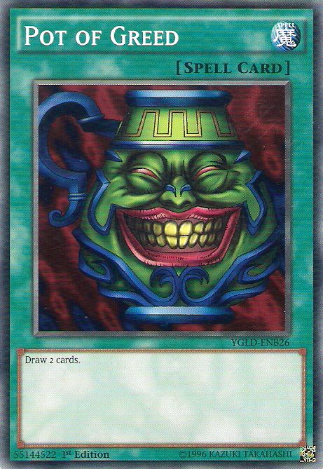 Pot of Greed [YGLD-ENB26] Common | Enigma On Main