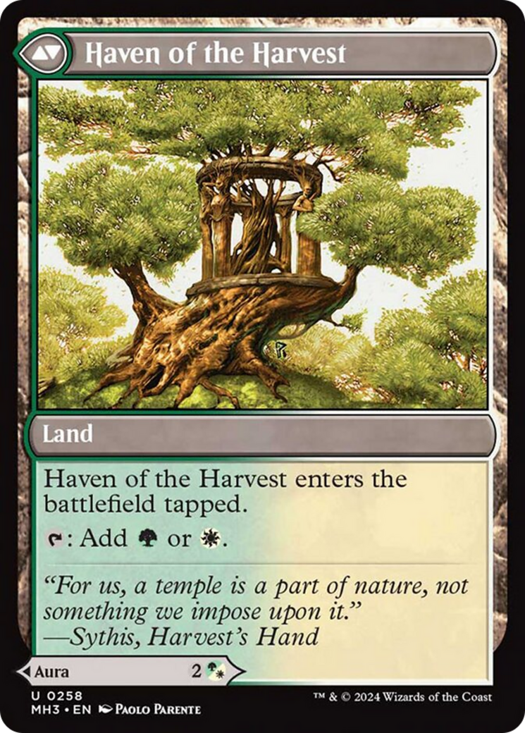 Strength of the Harvest // Haven of the Harvest [Modern Horizons 3] | Enigma On Main