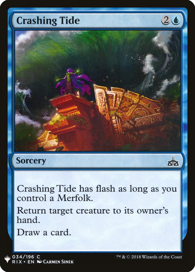 Crashing Tide [Mystery Booster] | Enigma On Main