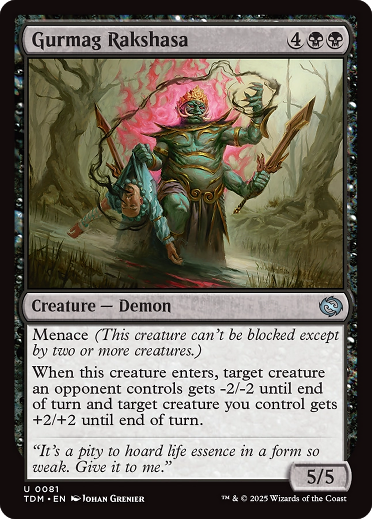 Gurmag Rakshasa [Tarkir: Dragonstorm] | Enigma On Main