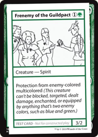 Frenemy of the Guildpact (2021 Edition) [Mystery Booster Playtest Cards] | Enigma On Main