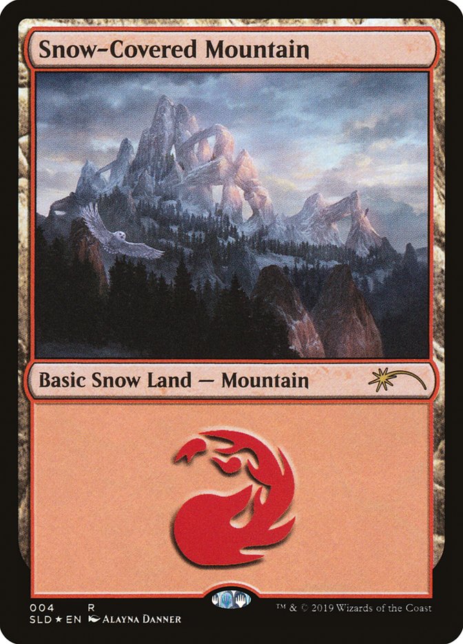 Snow-Covered Mountain (004) [Secret Lair Drop Series] | Enigma On Main