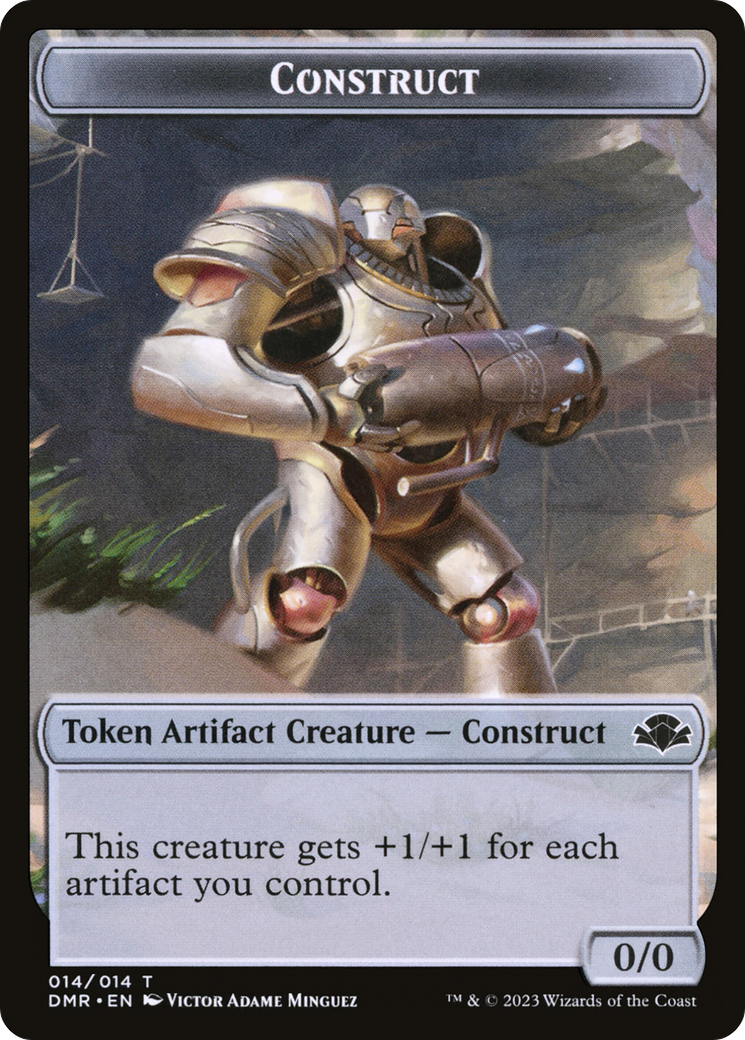 Construct Token [Dominaria Remastered Tokens] | Enigma On Main