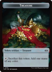 Beast // Treasure Double-Sided Token [Tarkir: Dragonstorm Commander Tokens] | Enigma On Main