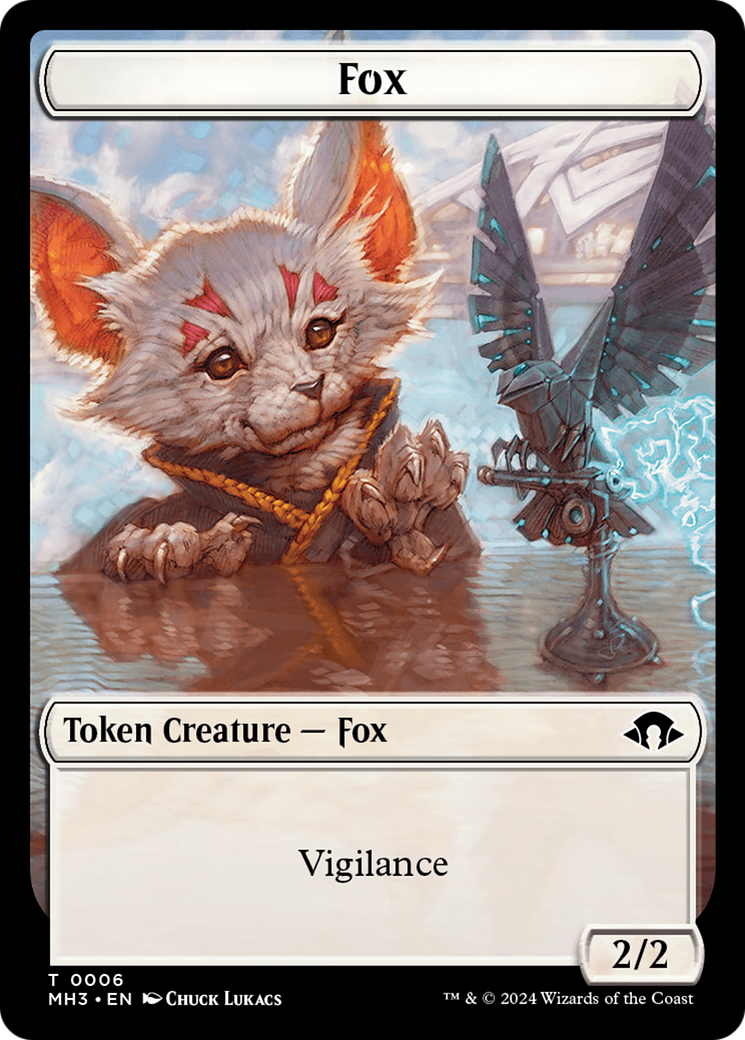 Servo // Fox Double-Sided Token [Modern Horizons 3 Tokens] | Enigma On Main