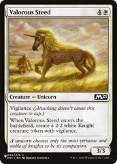 Valorous Steed [The List Reprints] | Enigma On Main