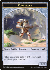 Soldier (004) // Construct (017) Double-Sided Token [Modern Horizons Tokens] | Enigma On Main