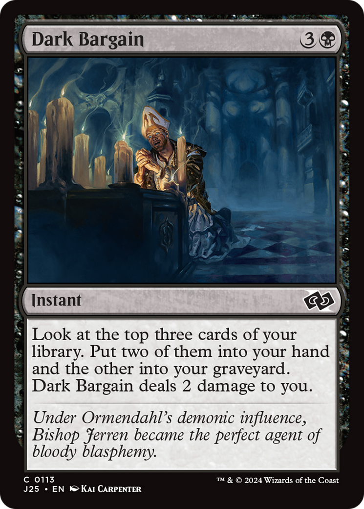 Dark Bargain [Foundations Jumpstart] | Enigma On Main