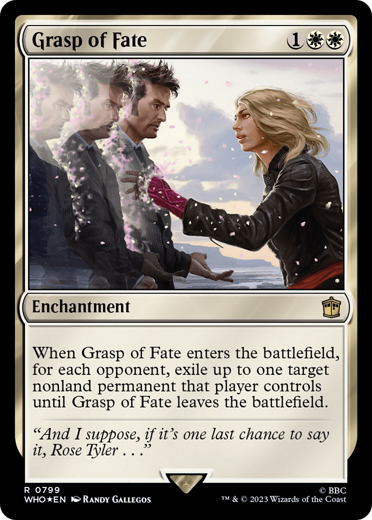 Grasp of Fate (Surge Foil) [Doctor Who] | Enigma On Main