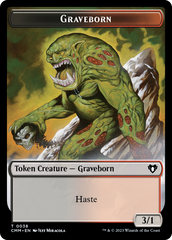 Thopter // Graveborn Double-Sided Token [Commander Masters Tokens] | Enigma On Main